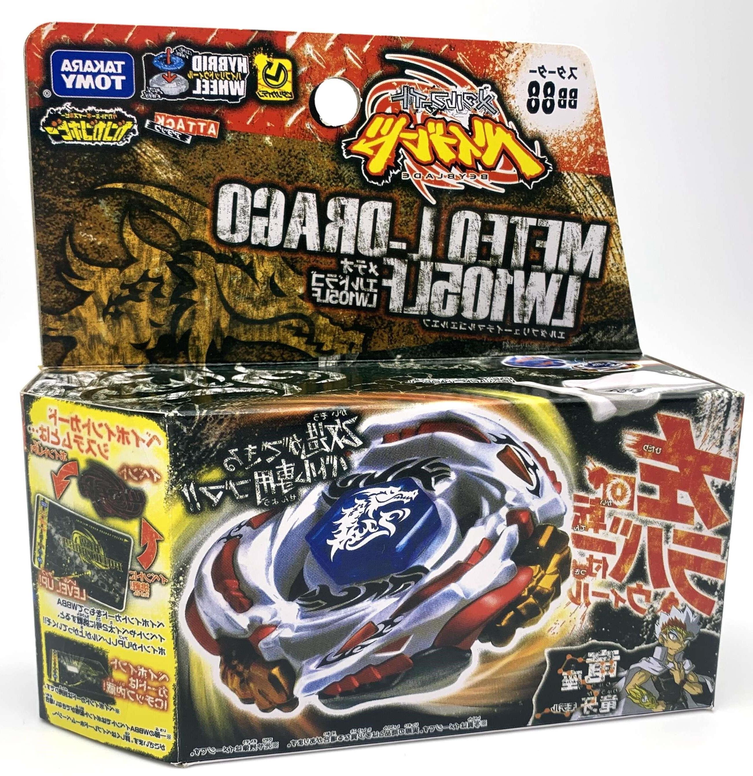 TAKARA TOMY БЕЙБЛЕЙД METAL FUSION BB-88 Meteo L Drago LW105LF +