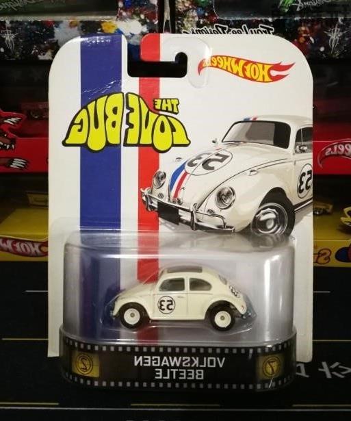 HOTWHEELS Cars 1/64 Volkswagen Beetle The Love Bug movie cars